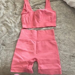 Pink Amazon set size small